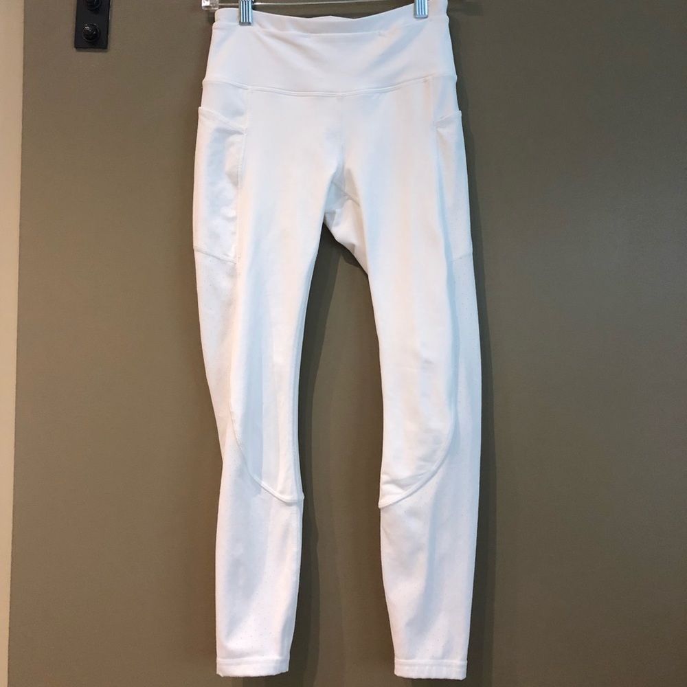 White Lululemon Leggings